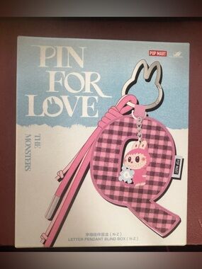 Popmart Pin For Love - Sealed Blind Box (N - Z)